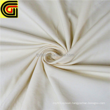 Alibaba white custom printed organic cotton bamboo fiber fabric